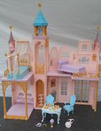 Prachtig Barbie en de Bedelaar kasteel met werkende lift, Overige typen, Gebruikt, Ophalen of Verzenden