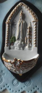 925 Mooi wijwatervaatje - O. L.Vrouw van Fatima - Porselein, Ophalen of Verzenden, Zo goed als nieuw, Beeld(je), Christendom | Katholiek