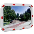 Bolspiegel verkeersspiegel uitritspiegel 40x60 GRATIS BZRGD!, Verzenden, Nieuw, Minder dan 100 cm, Rechthoekig