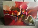 Abstract olieverf schilderij Arie Koning, Antiek en Kunst, Kunst | Schilderijen | Abstract, Ophalen