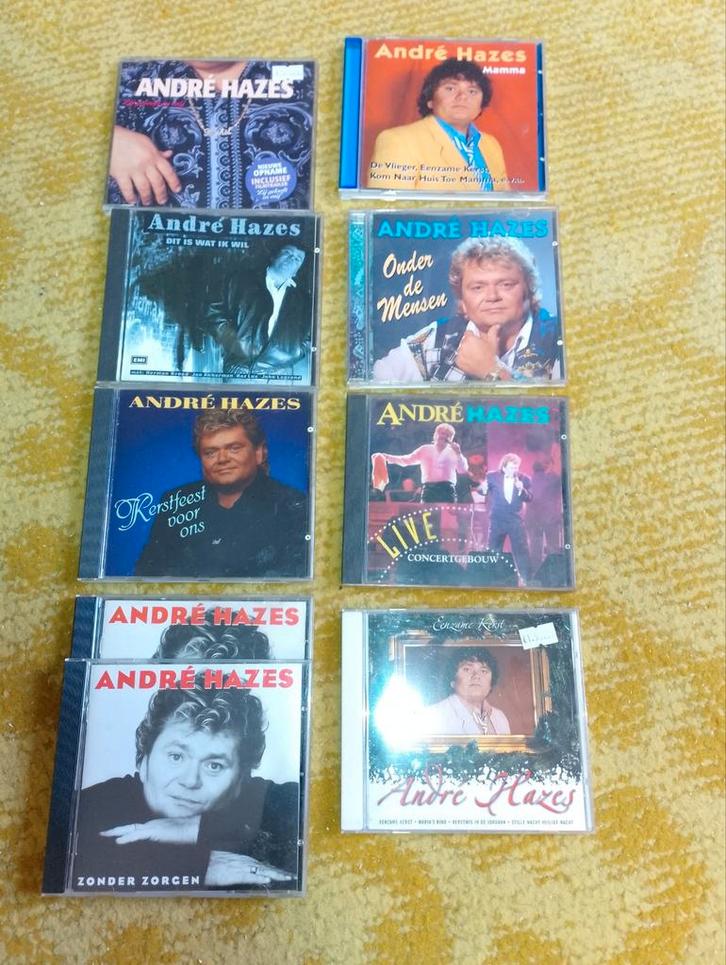 Andre Hazes CD's - Diverse Albums, Cd's en Dvd's, Cd's | Nederlandstalig, Gebruikt, Levenslied of Smartlap, Ophalen of Verzenden