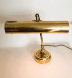 Vintage tafellamp goud - bureaulamp - notarislamp - leeslamp, Gebruikt, Verzenden, Overige materialen, Vintage / klassiek