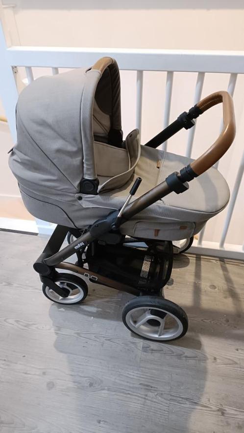 Hele mooie Mutsy Nio North Sand, Kinderen en Baby's, Kinderwagens en Combinaties, Zo goed als nieuw, Kinderwagen, Mutsy, Luchtbanden
