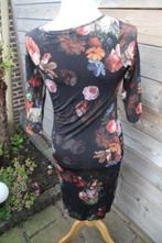 Jurk zwart bloem Steps mt S Vaste prijs AANBIEDING, Zwart, Ophalen of Verzenden, Zo goed als nieuw, Steps