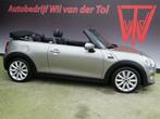 MINI Cabrio 1.5 COOPER CHILI | LED | FACELIFT | LEER | UNION, Voorwielaandrijving, 136 pk, Gebruikt, Zwart