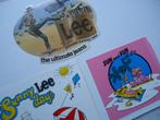 sticker oud LEE JEANS 3x strip pop art retro cowboy ijs, Verzamelen, Stickers, Verzenden, Zo goed als nieuw, Bedrijf of Vereniging