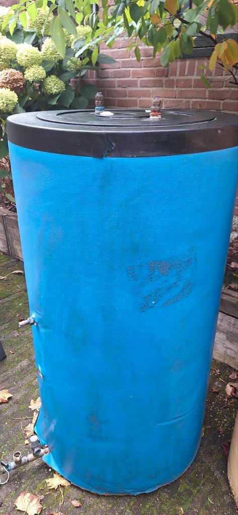 Zonneboiler buffervat 150L, Doe-het-zelf en Verbouw, Geisers en Boilers, Gebruikt, Boiler, 100 liter of meer, Onbekend, Ophalen