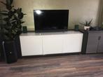 Dressoir wit, Huis en Inrichting, Kasten | Dressoirs, Ophalen, Gebruikt, 25 tot 50 cm, 200 cm of meer