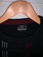 Fischer Heren Trui Maat 48/50 (M) Zwart, Kleding | Heren, Ophalen of Verzenden, Zo goed als nieuw, Maat 48/50 (M), Zwart