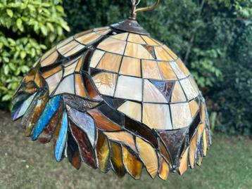 Glas in lood hanglamp Tiffany beschikbaar voor biedingen