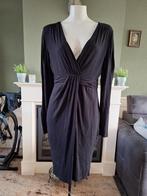 Expresso chique zwart jurk mt L 42 44 gratis verzenden in NL, Kleding | Dames, Zwart, Maat 42/44 (L), Zo goed als nieuw, Knielengte
