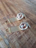 Set vintage goud vergulde manchetknopen, Ophalen of Verzenden, Goud, Overige typen, Verguld