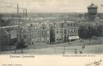 Leeuwarden - Panorama met Cartonfabriek en Watertoren, Verzenden, Voor 1920, Gelopen, Friesland