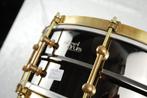 Steeldrum Brass black nickle nieuw met tas 14x5,5 inch, Muziek en Instrumenten, Ophalen of Verzenden, Nieuw, Drums of Percussie