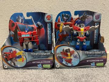 Transformers Earthspark Optimus Prime & Starscream NIEUW beschikbaar voor biedingen