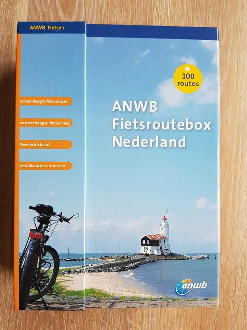 ANWB fietsroutebox Nederland, Boeken, Reisgidsen, Zo goed als nieuw, Fiets- of Wandelgids, Benelux, ANWB, Ophalen of Verzenden