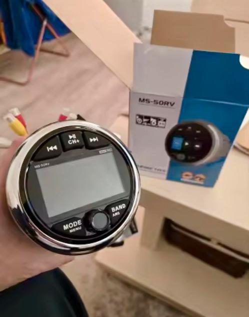 Boot Radio | Multimedia | Bluetooth | Receiver | 12v, Watersport en Boten, Bootonderdelen, Nieuw, Motor en Techniek, Zeilboot of Motorboot