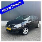Volkswagen Polo 1.4 16V 59KW 2007/NAP 5DEURS/ZWART/AIRCO/APK, Auto's, Volkswagen, Voorwielaandrijving, Stof, Zwart, 4 cilinders