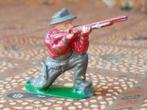 Tien cowboys oud speelgoed uit Engeland van tin., Antiek en Kunst, Ophalen of Verzenden