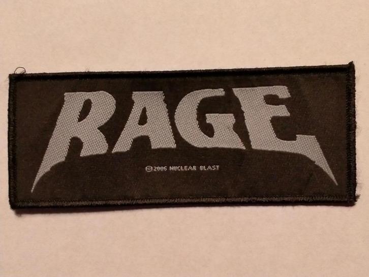 Rage Heavy Metal muziek patch embleem kleding kledingpatch, Verzamelen, Muziek, Artiesten en Beroemdheden, Nieuw, Ophalen of Verzenden