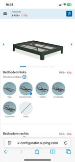Auping bed spiralen 90x220 2x hoofd/voeteneind verstelbaar, Huis en Inrichting, Slaapkamer | Bedden, Verstelbaar, 90 cm, Tweepersoons