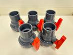 Partij kogelkranen 20mm tot 110mm, Ophalen, Nieuw