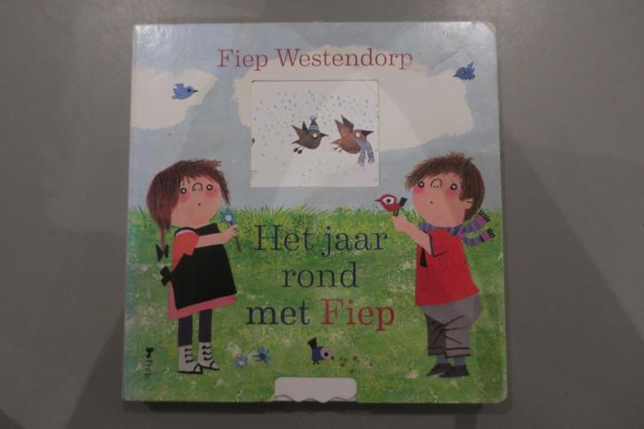 schuifboekje Fiep Westendorp (seizoenen) karton, Boeken, Kinderboeken | Baby's en Peuters, Gelezen, 3 tot 4 jaar, Ophalen of Verzenden