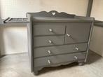 Vintage commode, Gebruikt, 50 tot 70 cm, 75 tot 100 cm, Voetruimte