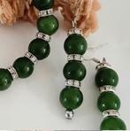 Onyx Agaat edelsteen set: Armband & Oorbellen NIEUW, Ophalen, Nieuw