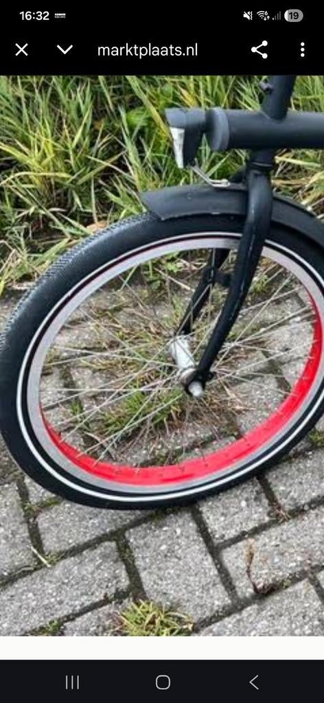 GEZOCHT VOORWIEL rood.  Sparta K10, Fietsen en Brommers, Ophalen of Verzenden, Gebruikt, Wiel