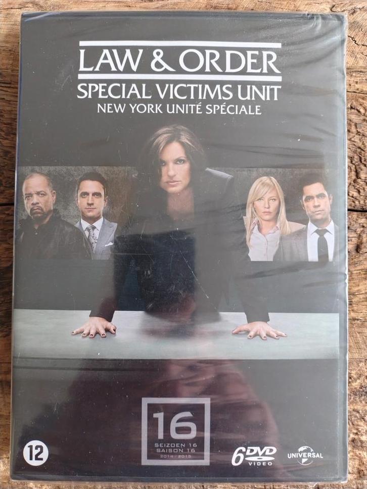 Law & Order SVU Seizoen 16 DVD Boxset - Nieuw!, Cd's en Dvd's, Dvd's | Tv en Series, Nieuw in verpakking, Thriller, Boxset, Vanaf 12 jaar