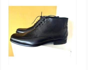 NIEUWE zwarte leren veterschoenen van LLOYD mt 42 CHCS beschikbaar voor biedingen