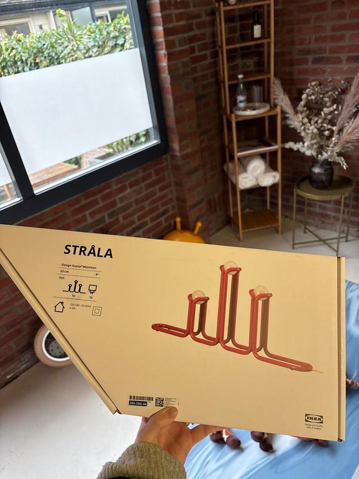 Gustaf Westman IKEA Stråla lamp - Nieuw in doos!, Huis en Inrichting, Lampen | Hanglampen, Nieuw, Minder dan 50 cm, Kunststof