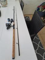 feederhengel/molen, Watersport en Boten, Hengelsport | Witvissen, Ophalen, Zo goed als nieuw, Complete set