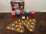 Beerpong, incl. 44 cups, en 26 balletjes, Hobby en Vrije tijd, Gezelschapsspellen | Bordspellen, Ophalen of Verzenden, Zo goed als nieuw
