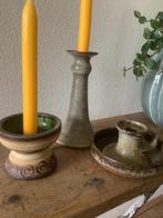 Deense kandelaars keramiek, Ophalen of Verzenden, Groen, Overige materialen, Minder dan 25 cm