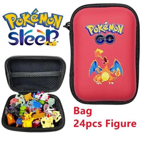 Nieuw !!  Pokémon etui / kaarthouder + 24 poppetjes, Kinderen en Baby's, Speelgoed | Actiefiguren, Nieuw, Ophalen of Verzenden