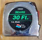 Rolmaat in inches, lengte 30 feet, met riemclip, Gebruikt, Afstand, Onbekend, Ophalen of Verzenden