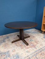 Vintage ronde eettafel, Thonet, jaren 60, Ophalen, Huis en Inrichting