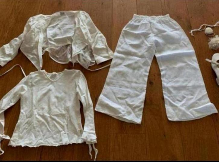 Tambo Tambo  Meisjes Communie - Feest Pakje 140 + Schoenen, Kinderen en Baby's, Kinderkleding | Maat 140, Zo goed als nieuw, Ophalen of Verzenden