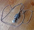 Peruaanse Tumi hanger zilver zilveren kettinghanger Peru, Sieraden, Tassen en Uiterlijk, Gebruikt, Overige voorstellingen, Ophalen of Verzenden