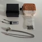 Buddha to buddha ketting hanger lotus zilveren ketting 50cm, Met hanger, Ophalen of Verzenden, Zo goed als nieuw, Zilver