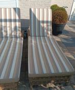 prachtige luxe royale wickerset van Beach7 / B7, Tuin en Terras, Ophalen, 4 zitplaatsen, Gebruikt, Bijzettafel