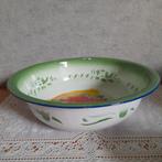 Brocante emaille waskom / kom / schaal diam 30cm, Antiek en Kunst, Ophalen of Verzenden