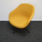 HAY About a Lounge AAL 81 fauteuil | Design | Okergeel, Huis en Inrichting, Fauteuils, Gebruikt, Minder dan 75 cm, Ophalen of Verzenden