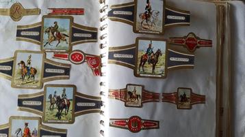 Album Sigarenbandjes en een doosje vol beschikbaar voor biedingen