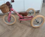 Trybike Steel Vintage mat roze 2-in-1, Fietsen en Brommers, Ophalen, Zo goed als nieuw
