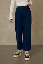 Kings of Indigo broek Daria Cropped blauw katoen mt S zgan, Blauw, Ophalen of Verzenden, Zo goed als nieuw, Maat 36 (S)