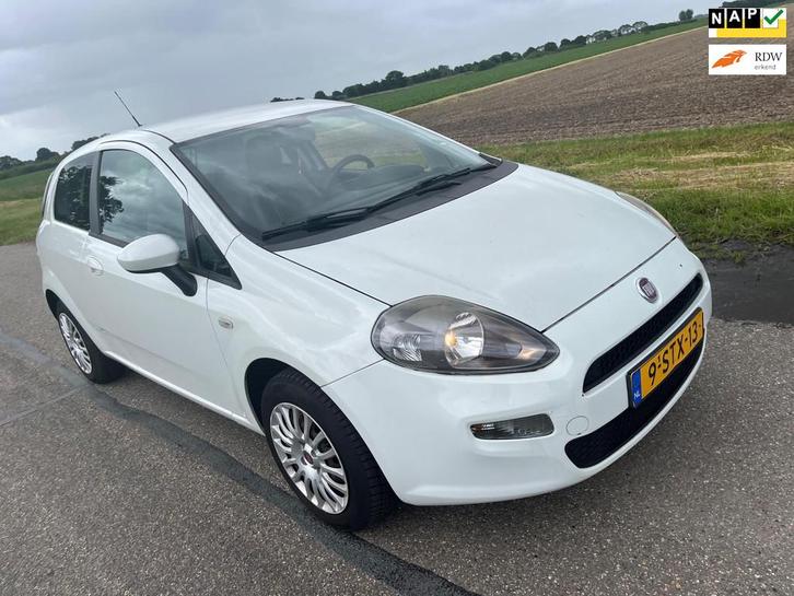 Fiat Punto Evo 1.2 Pop / 2012 airco!, Auto's, Fiat, Bedrijf, Te koop, Punto EVO, ABS, Airbags, Airconditioning, Boordcomputer