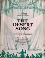 The Dessert Song - Sigmund Romberg Piano, Ophalen of Verzenden, Zo goed als nieuw, Artiest of Componist, Piano